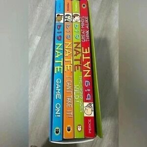 Big Nate Comic Books Lot by Lincoln Peirce 5 Books Collection Set‎